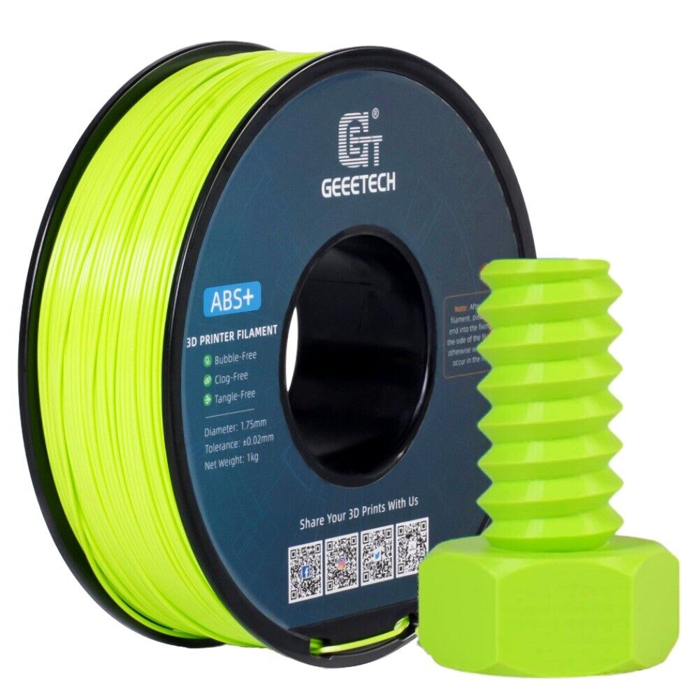 1KG 1.75MM GEEETECH Impression 3D Filament Multicolore PLA/ABS+/PETG/TPU/Résine - Bild 48 von 274