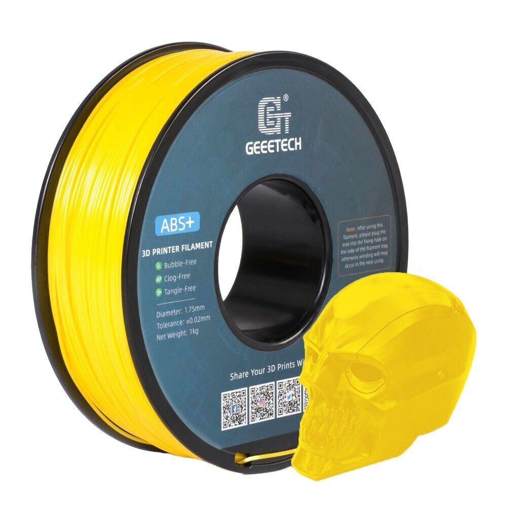 1KG 1.75MM GEEETECH Impression 3D Filament Multicolore PLA/ABS+/PETG/TPU/Résine - Bild 44 von 274