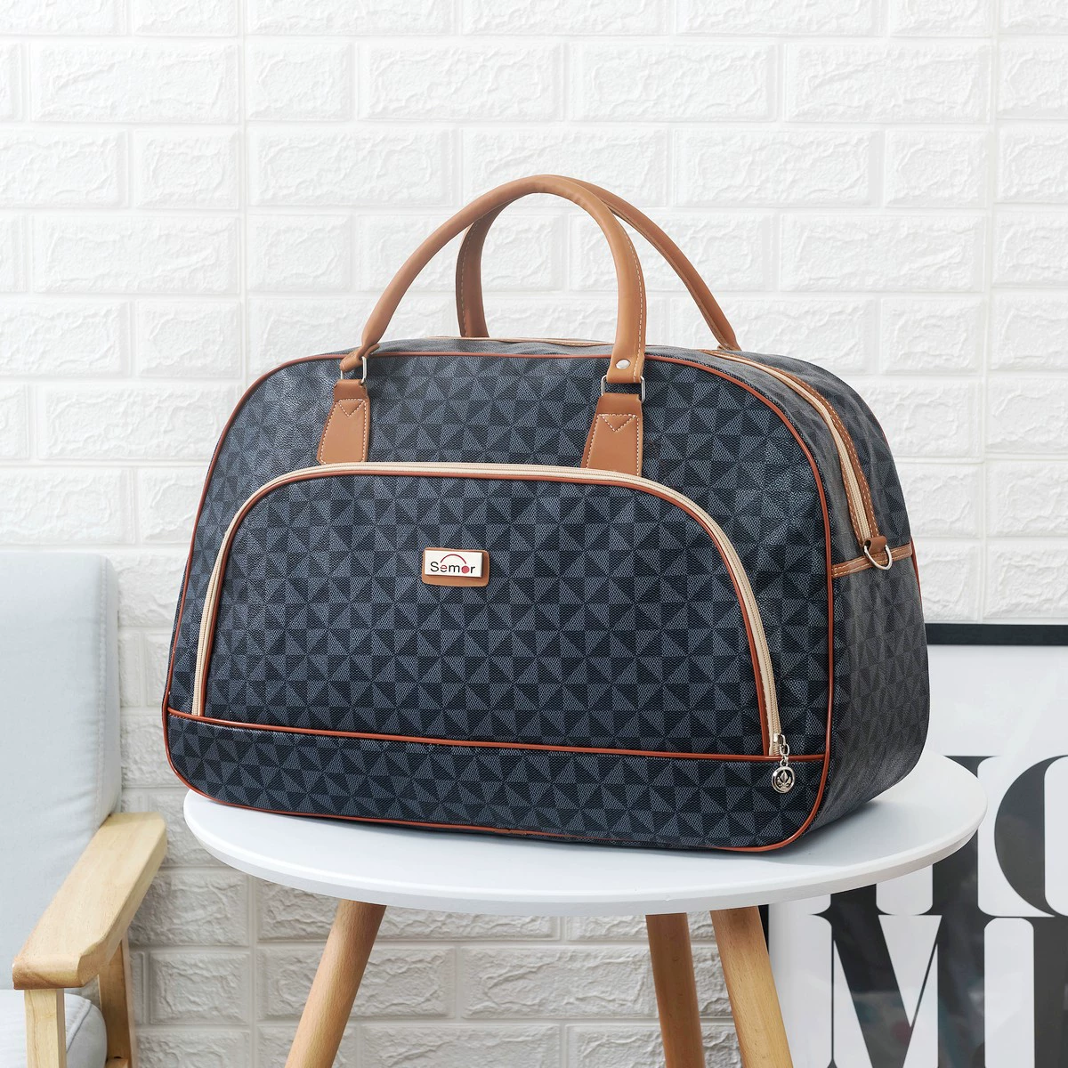 Ladies Large Capacity Handbag Overnight Travel Weekend Holdall Hand Luggage Bags