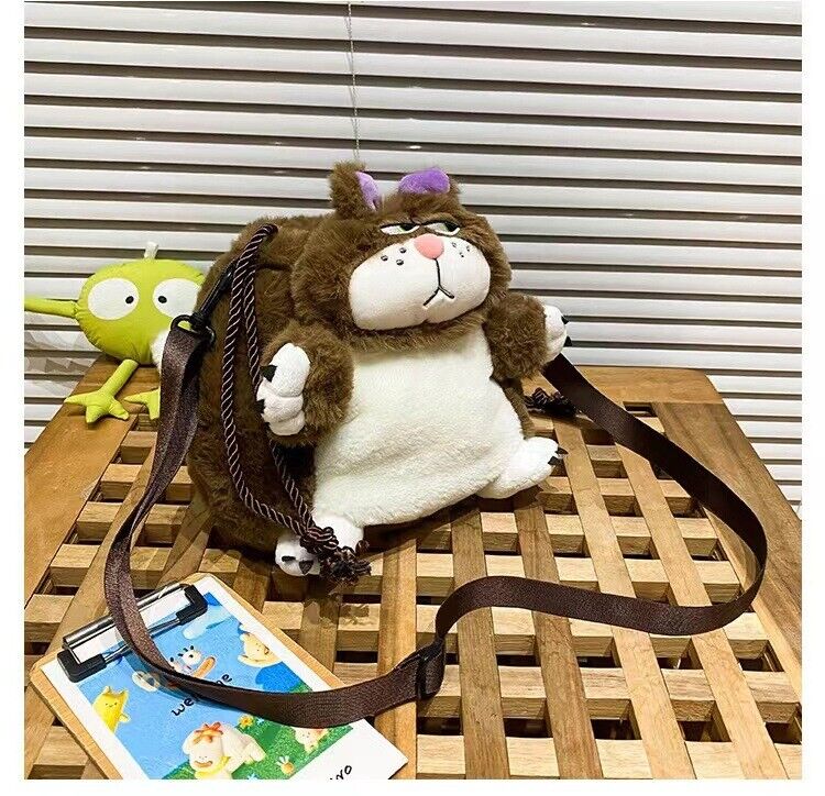 Lucifer Cat Handbag Womens Plush Toy Crossbody Bag Birthday Gift Girls Fluffy - Picture 25 of 26