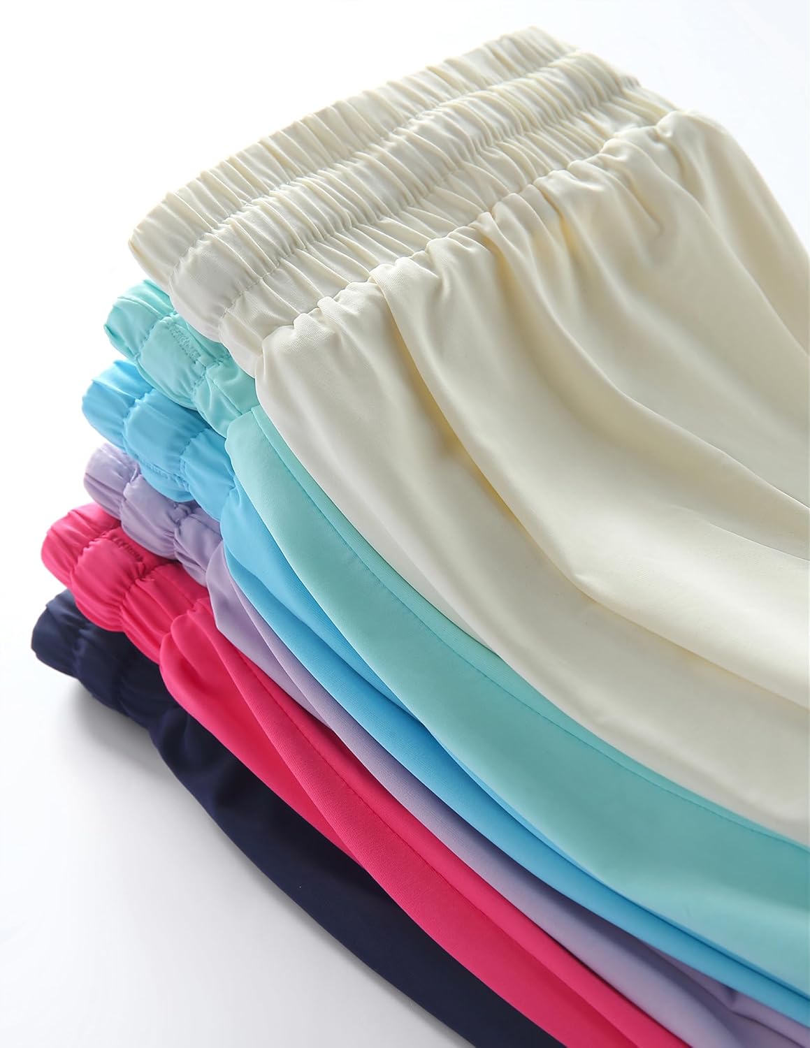 3 Pack Girls 2-in-1 Flowy Shorts with Spandex Liner for Fitness and Sports - Picture 32 of 120