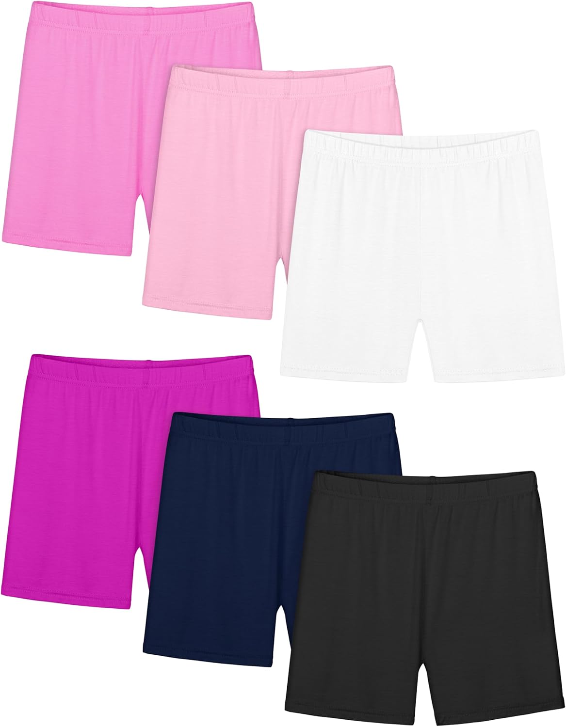 6er Pack Mädchen Fahrradshorts Cartwheel Shorts für Mädchen Kleinkind Kinder Biker Shorts - Bild 36 von 56