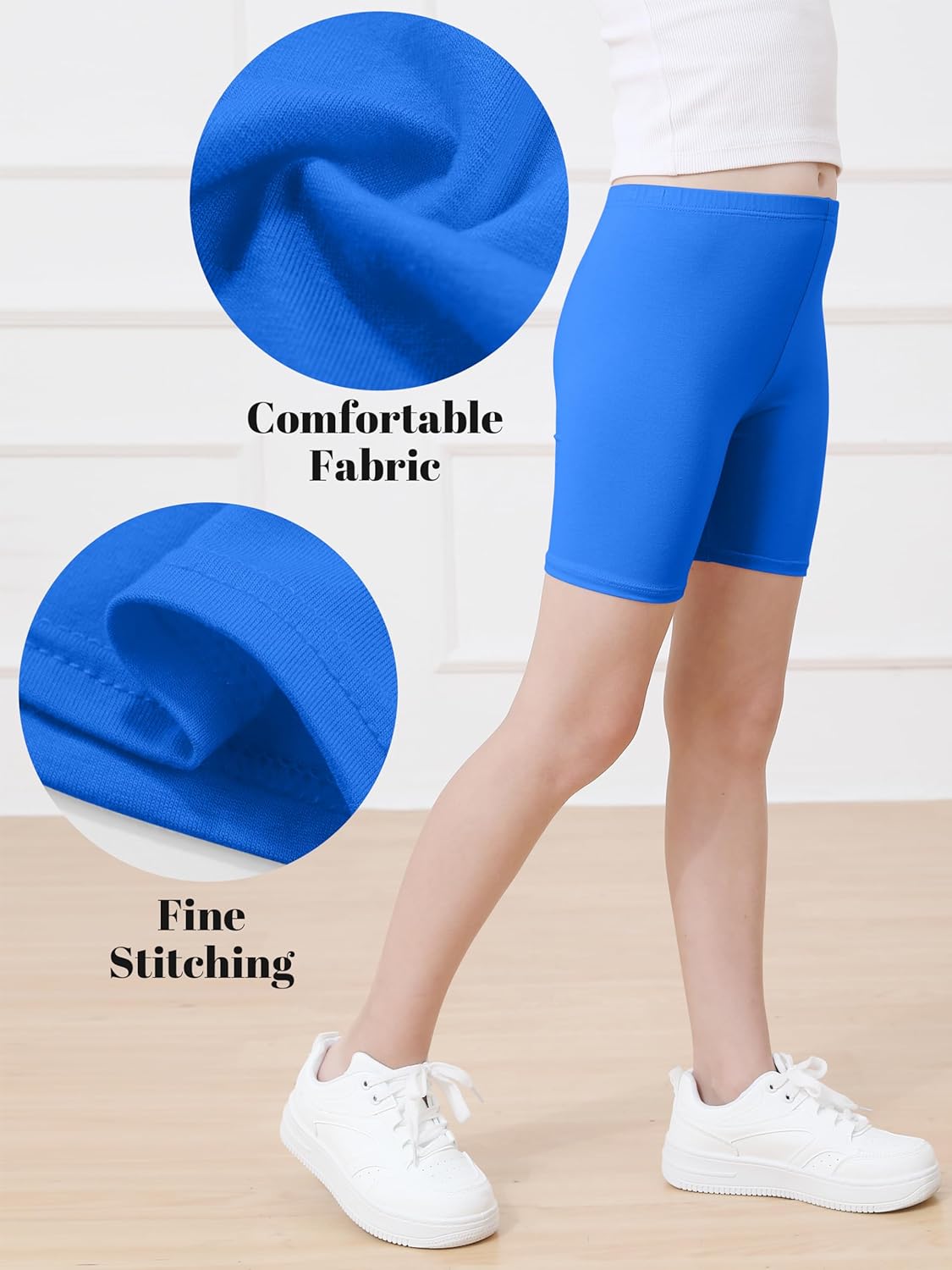 6er Pack Mädchen Fahrradshorts Cartwheel Shorts für Mädchen Kleinkind Kinder Biker Shorts - Bild 42 von 56