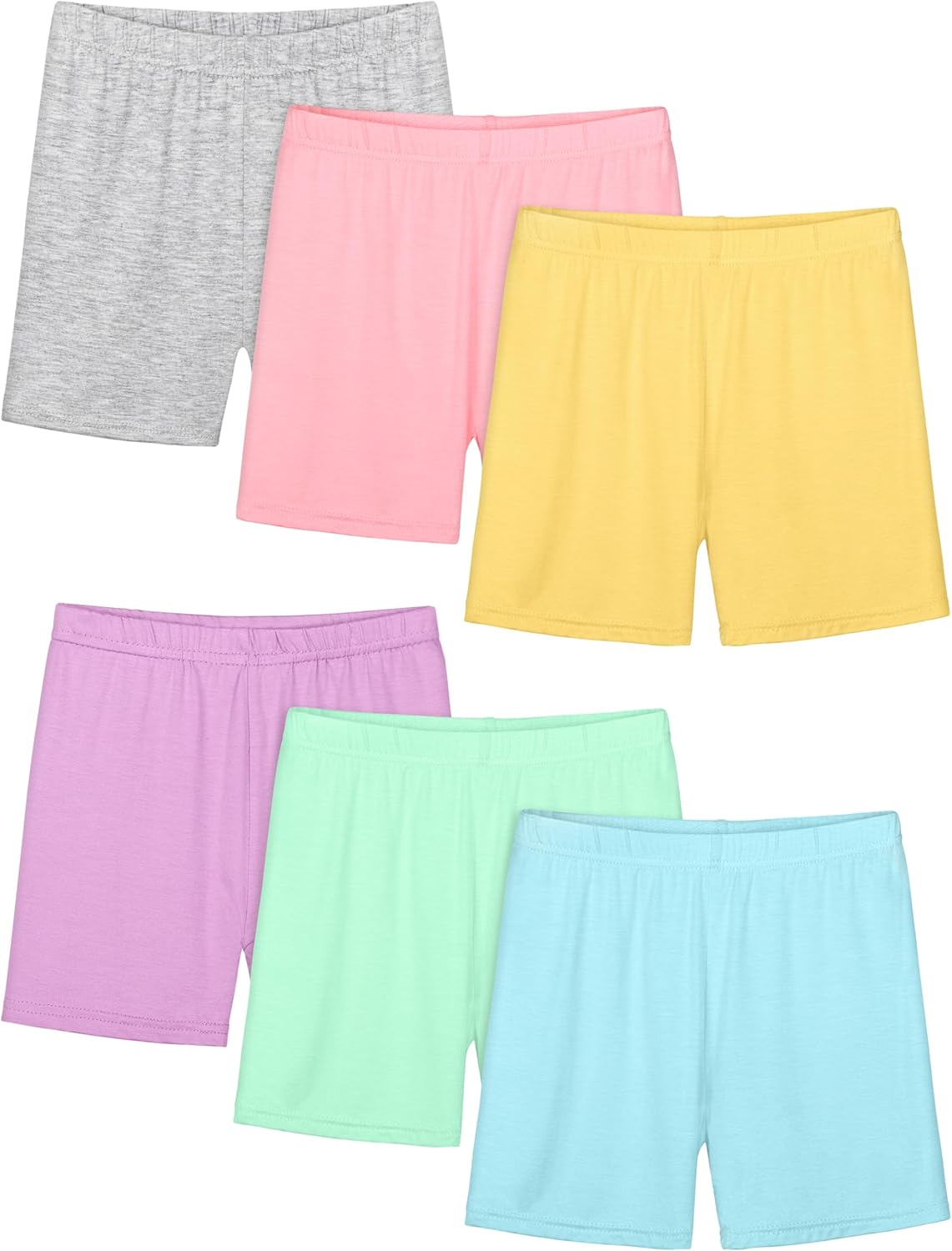 6er Pack Mädchen Fahrradshorts Cartwheel Shorts für Mädchen Kleinkind Kinder Biker Shorts - Bild 47 von 56