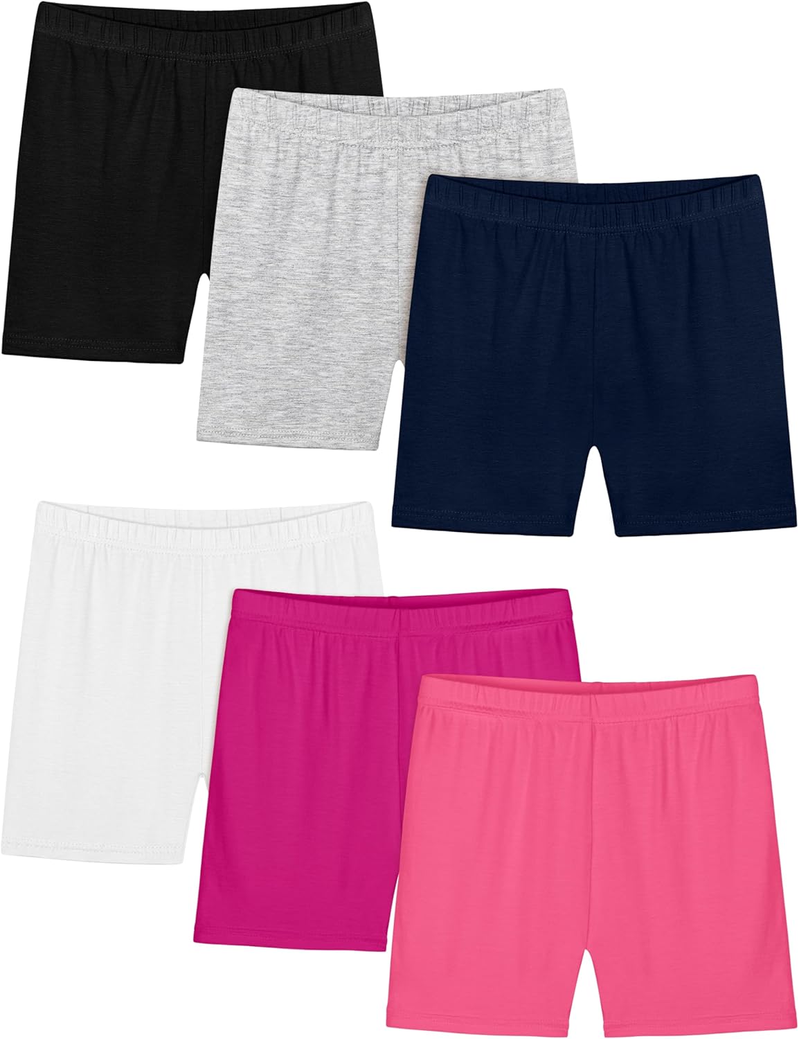 6er Pack Mädchen Fahrradshorts Cartwheel Shorts für Mädchen Kleinkind Kinder Biker Shorts - Bild 53 von 56