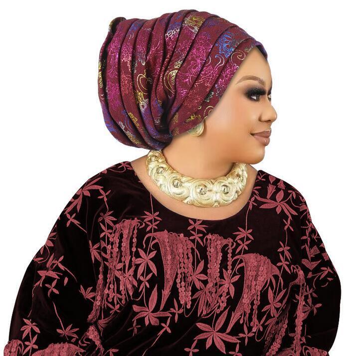 Arabische Eid Haube Mütze Turban Head Wrap Cap Indien Hijabs Damen Kopfbinde Auto Gele - Bild 19 von 34
