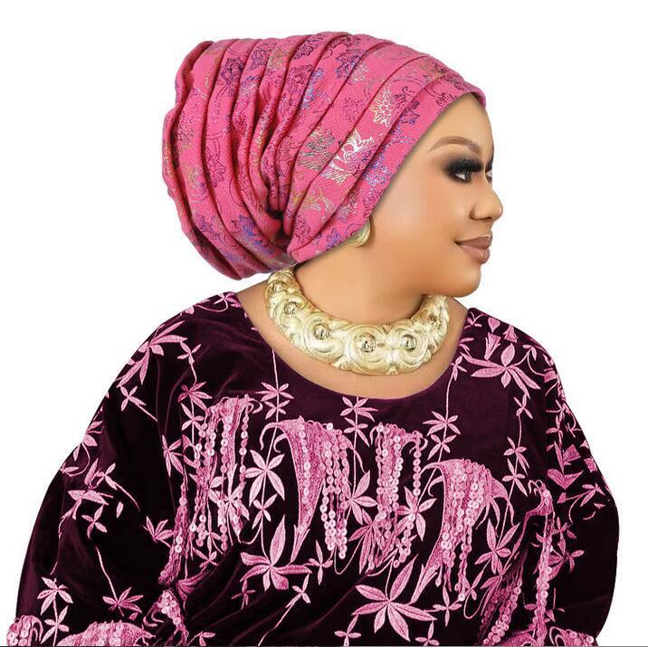 Arabische Eid Haube Mütze Turban Head Wrap Cap Indien Hijabs Damen Kopfbinde Auto Gele - Bild 21 von 34