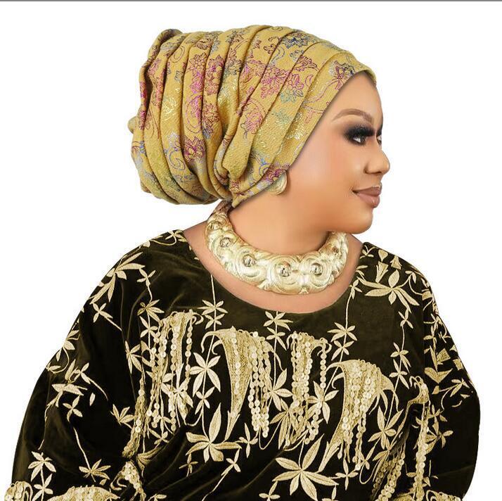 Arabische Eid Haube Mütze Turban Head Wrap Cap Indien Hijabs Damen Kopfbinde Auto Gele - Bild 27 von 34