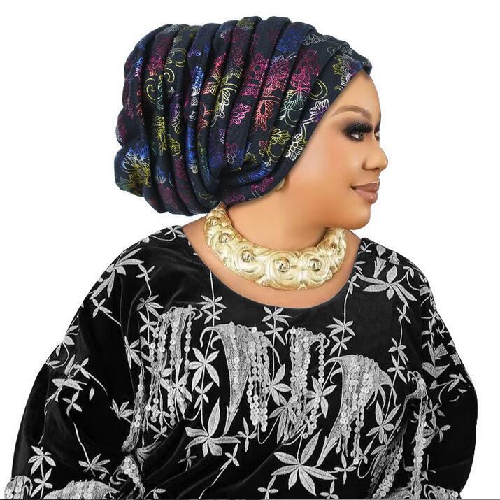 Arabische Eid Haube Mütze Turban Head Wrap Cap Indien Hijabs Damen Kopfbinde Auto Gele - Bild 31 von 34