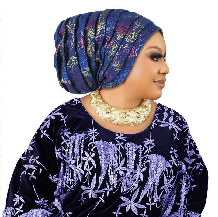 Arabische Eid Haube Mütze Turban Head Wrap Cap Indien Hijabs Damen Kopfbinde Auto Gele - Bild 33 von 34