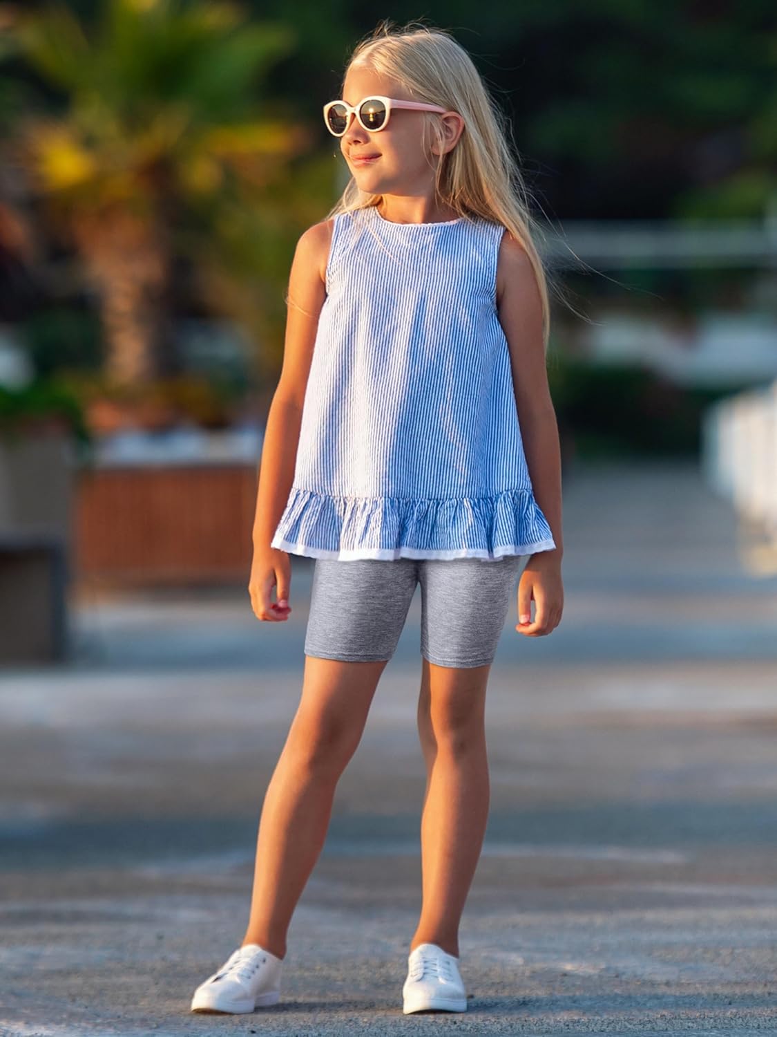 6er Pack Mädchen Fahrradshorts mehrfarbig Cartwheel und Tanzshorts für Kleinkinder - Bild 32 von 43