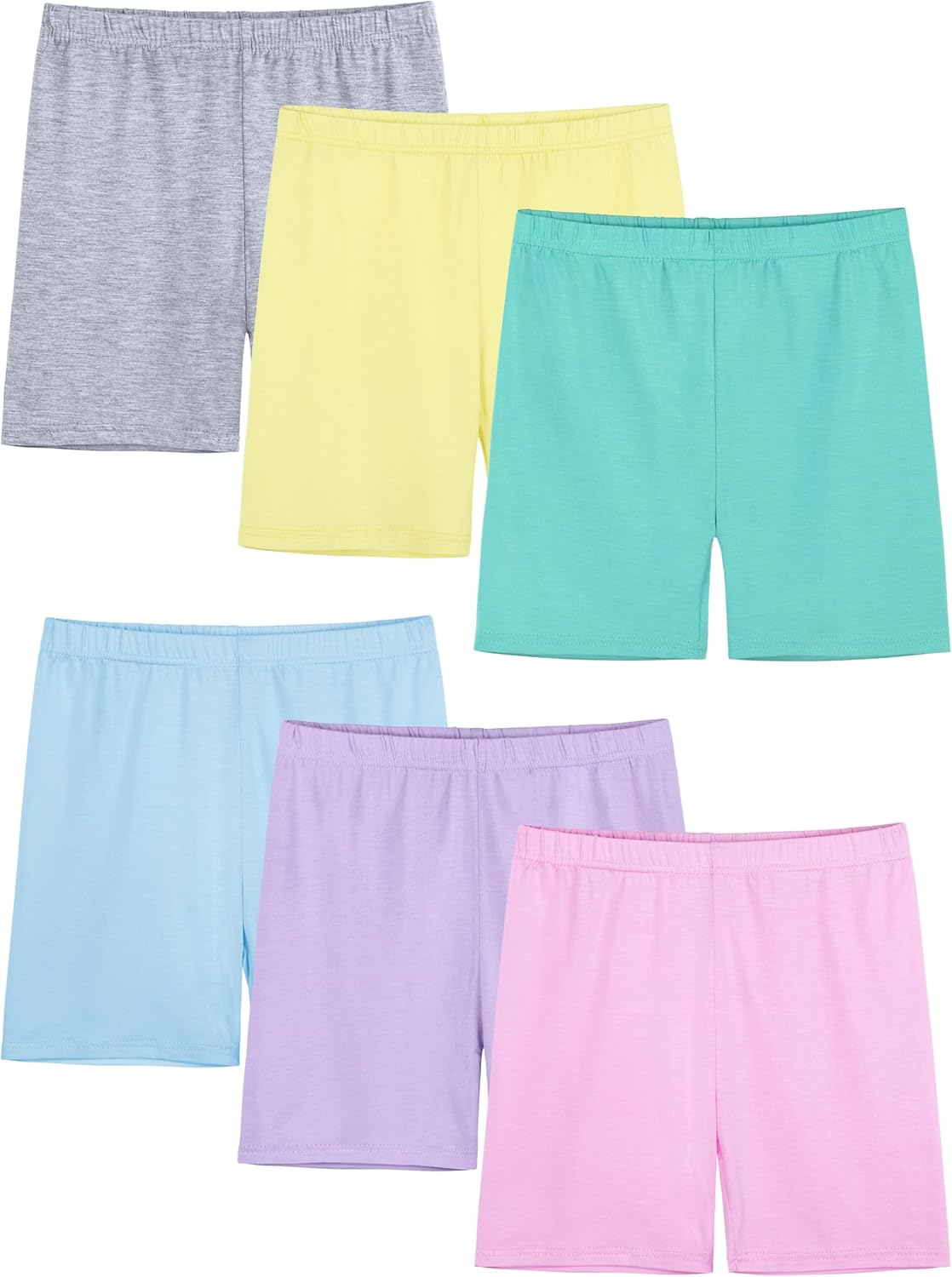 6er Pack Mädchen Fahrradshorts mehrfarbig Cartwheel und Tanzshorts für Kleinkinder - Bild 33 von 43