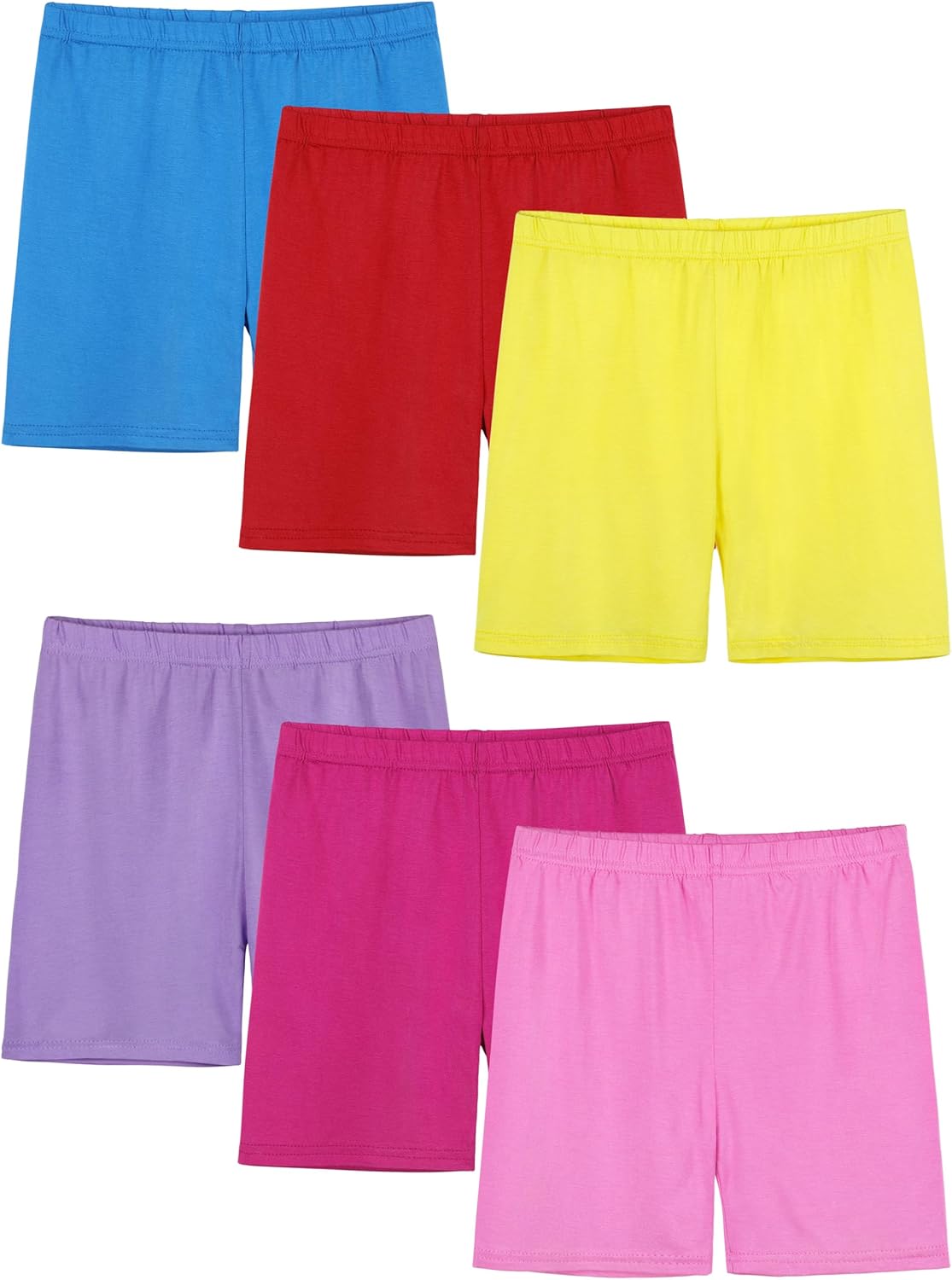 6er Pack Mädchen Fahrradshorts mehrfarbig Cartwheel und Tanzshorts für Kleinkinder - Bild 37 von 43