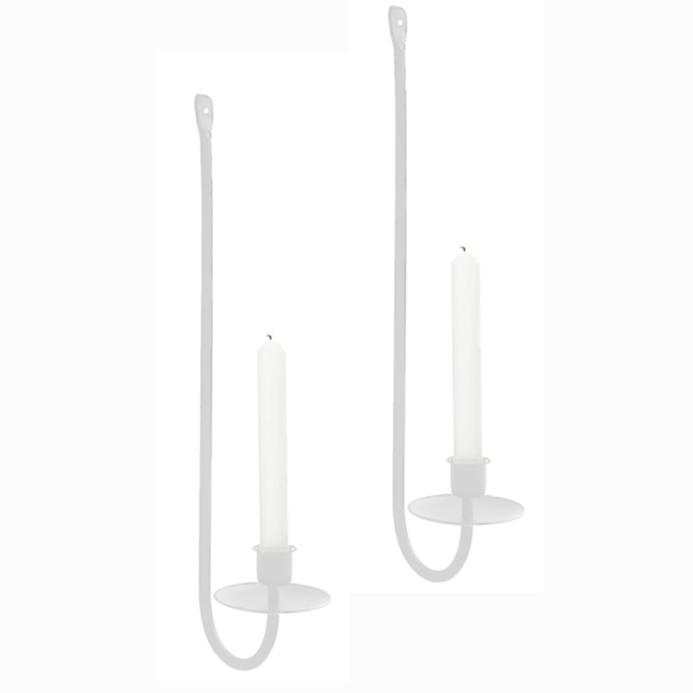 Candle Sconces Set Metal Wall Candle Holders For Kitchen Porch Living Room Decor