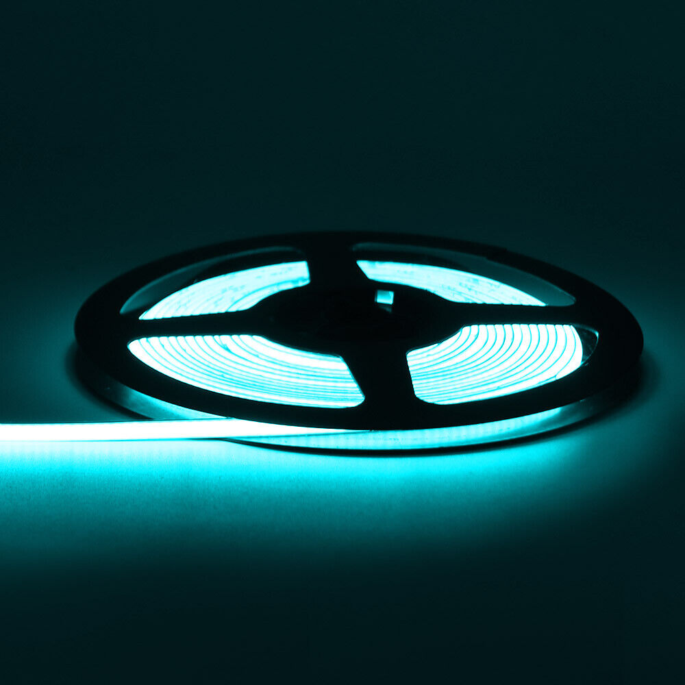 COB LED Streifen 480LED/M Lichtband Stripe Lichterkette Selbstklebend 12V 24V 5V - Bild 29 von 32