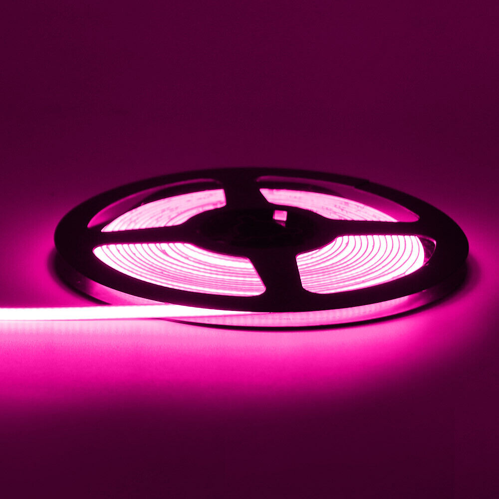COB LED Streifen 480LED/M Lichtband Stripe Lichterkette Selbstklebend 12V 24V 5V - Bild 30 von 32