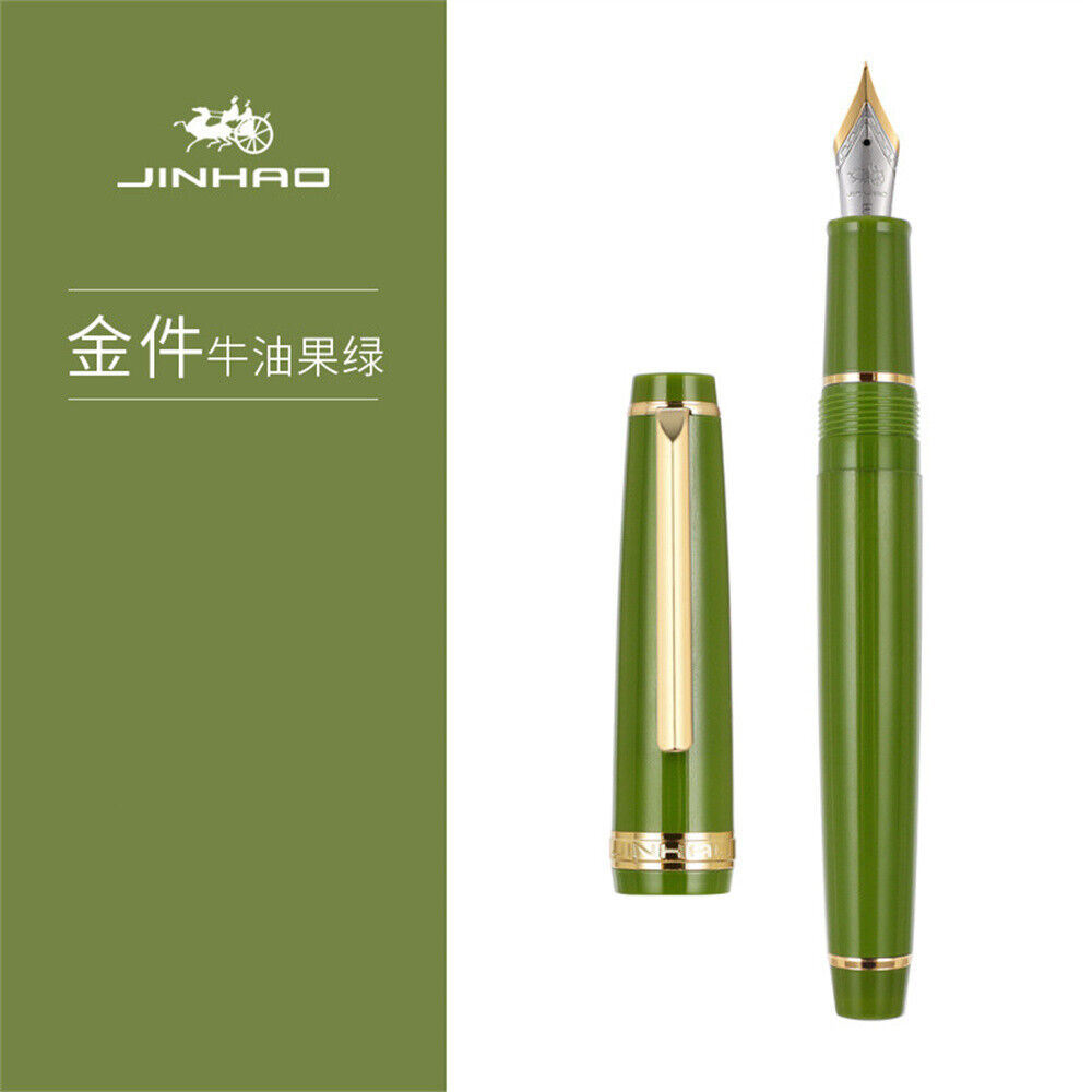 JinHao 82 Füllfederhalter extra fein/0,38 mm f/0,5 mm gemischte Farben Geschenk Student #ZH - Bild 12 von 63
