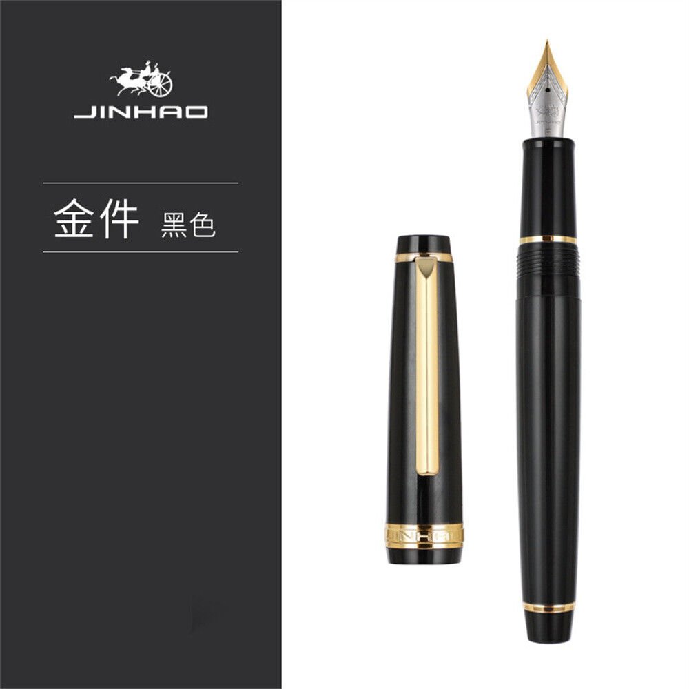 JinHao 82 Füllfederhalter extra fein/0,38 mm f/0,5 mm gemischte Farben Geschenk Student #ZH - Bild 14 von 63