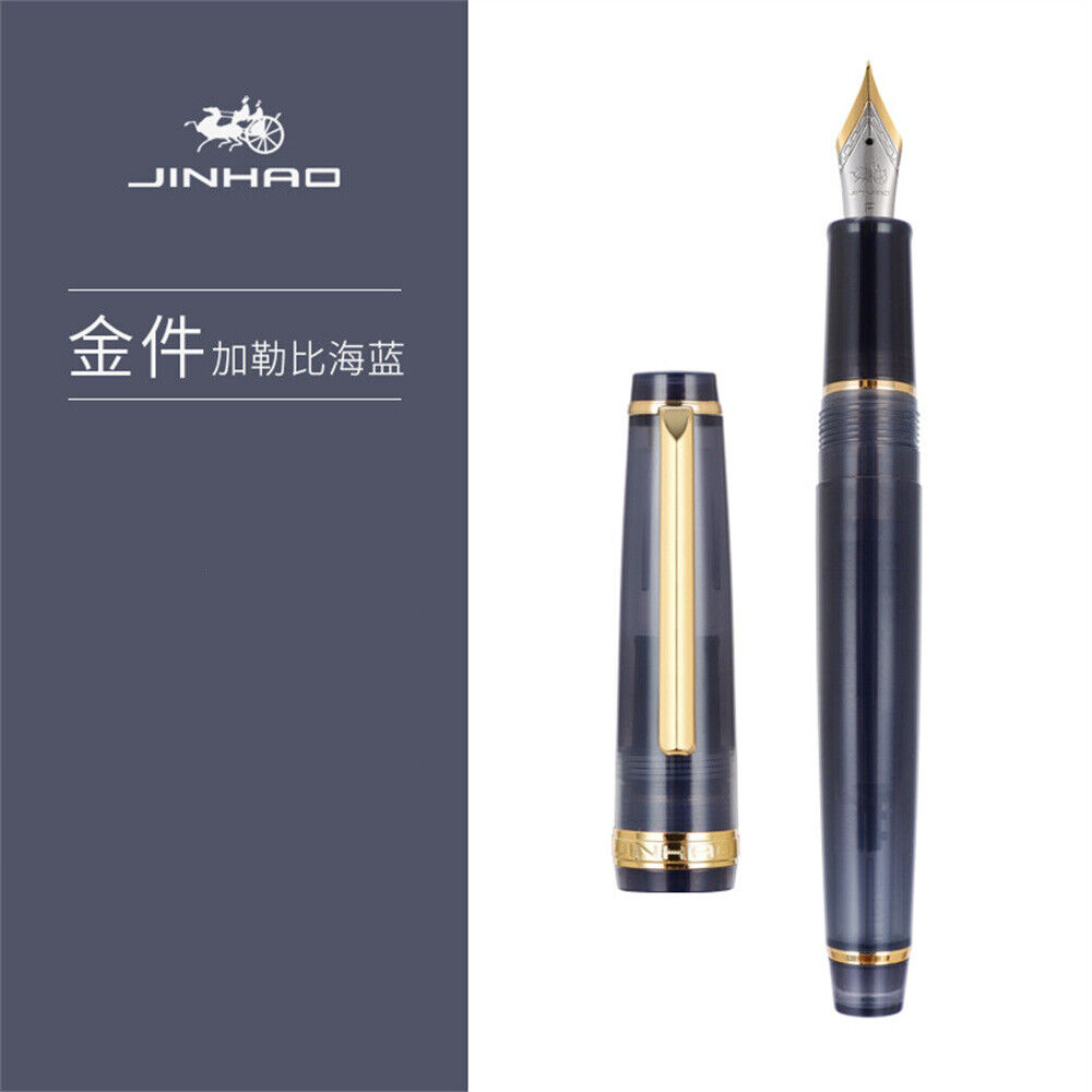 JinHao 82 Füllfederhalter extra fein/0,38 mm f/0,5 mm gemischte Farben Geschenk Student #ZH - Bild 16 von 63