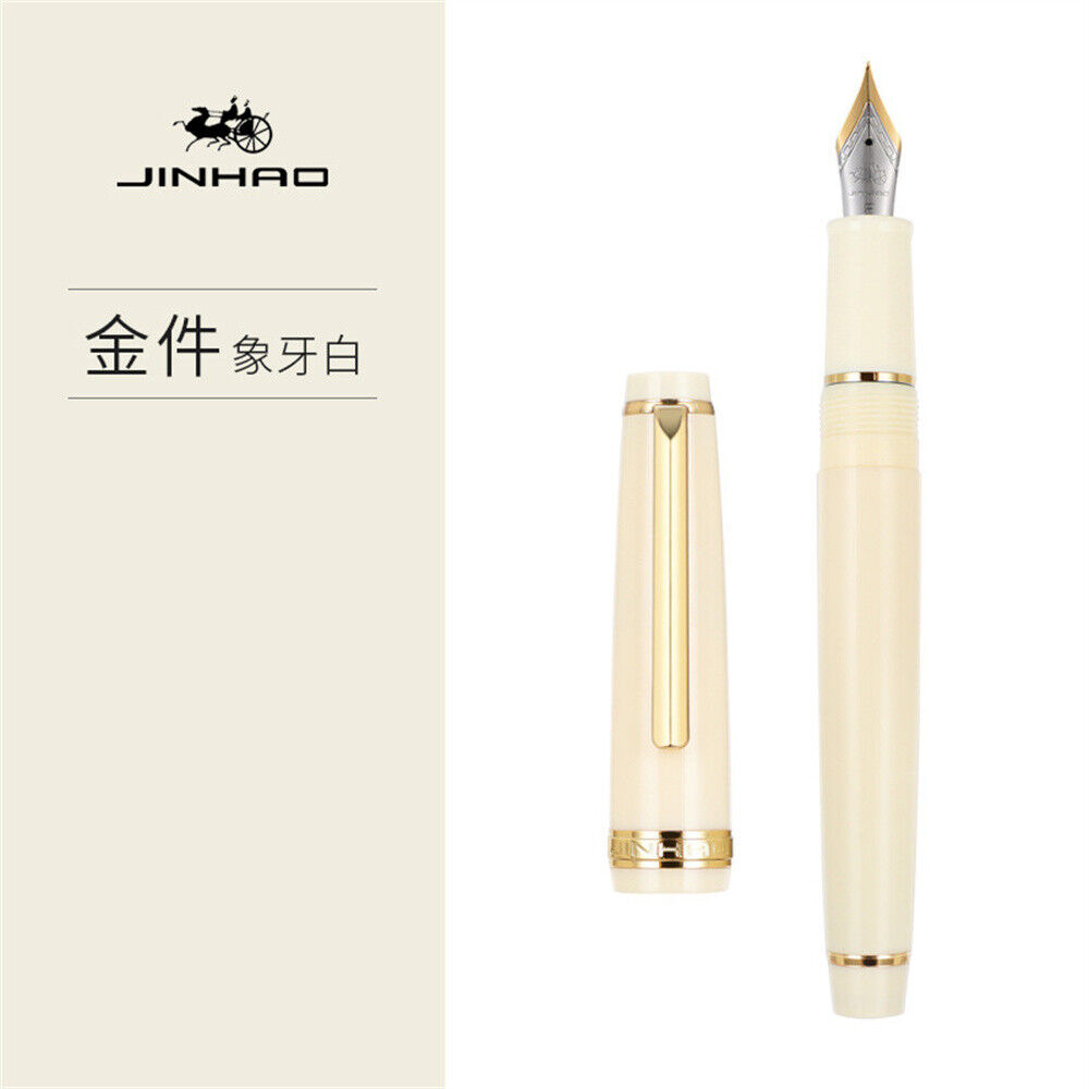 JinHao 82 Füllfederhalter extra fein/0,38 mm f/0,5 mm gemischte Farben Geschenk Student #ZH - Bild 20 von 63
