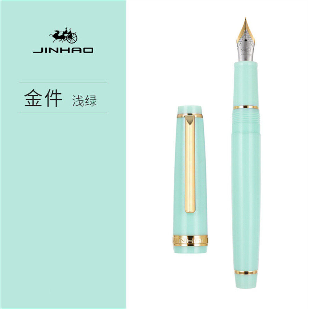 JinHao 82 Füllfederhalter extra fein/0,38 mm f/0,5 mm gemischte Farben Geschenk Student #ZH - Bild 22 von 63