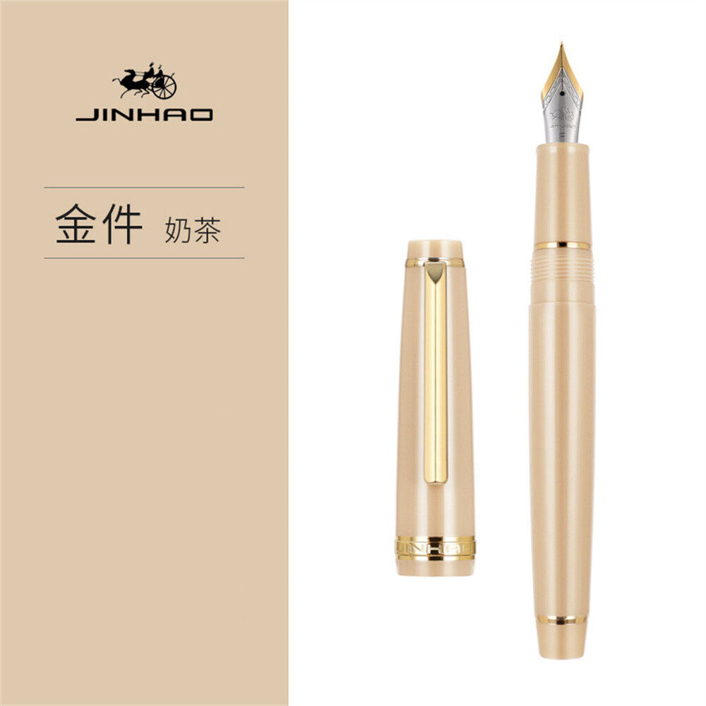JinHao 82 Füllfederhalter extra fein/0,38 mm f/0,5 mm gemischte Farben Geschenk Student #ZH - Bild 23 von 63