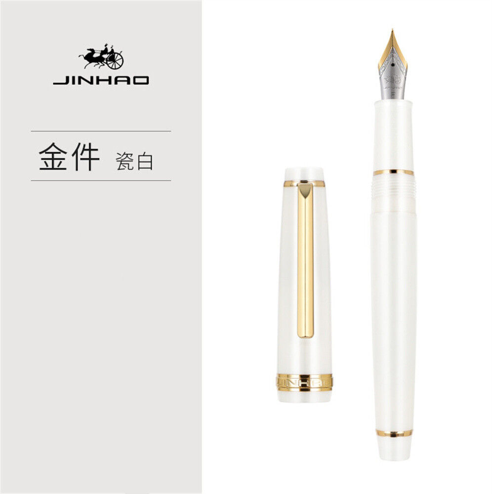 JinHao 82 Füllfederhalter extra fein/0,38 mm f/0,5 mm gemischte Farben Geschenk Student #ZH - Bild 25 von 63