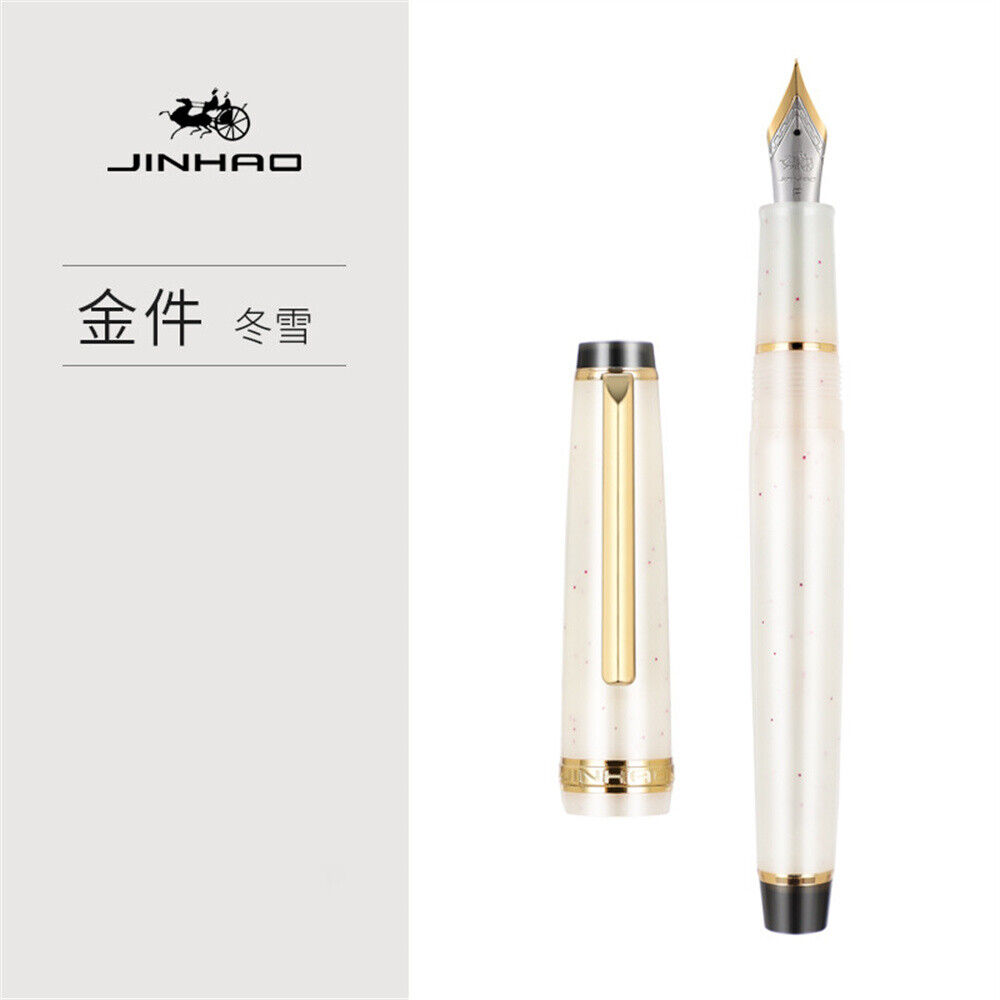 JinHao 82 Füllfederhalter extra fein/0,38 mm f/0,5 mm gemischte Farben Geschenk Student #ZH - Bild 27 von 63