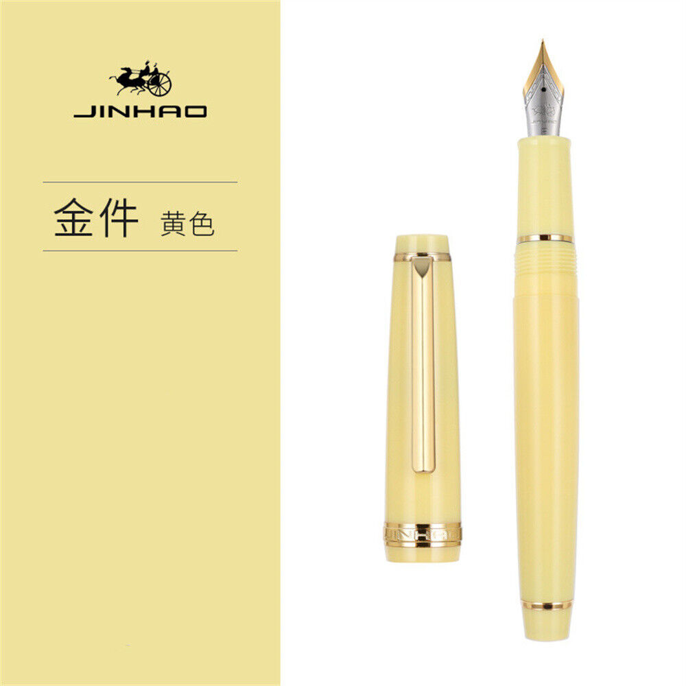 JinHao 82 Füllfederhalter extra fein/0,38 mm f/0,5 mm gemischte Farben Geschenk Student #ZH - Bild 28 von 63