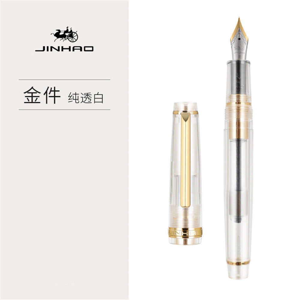 JinHao 82 Füllfederhalter extra fein/0,38 mm f/0,5 mm gemischte Farben Geschenk Student #ZH - Bild 29 von 63
