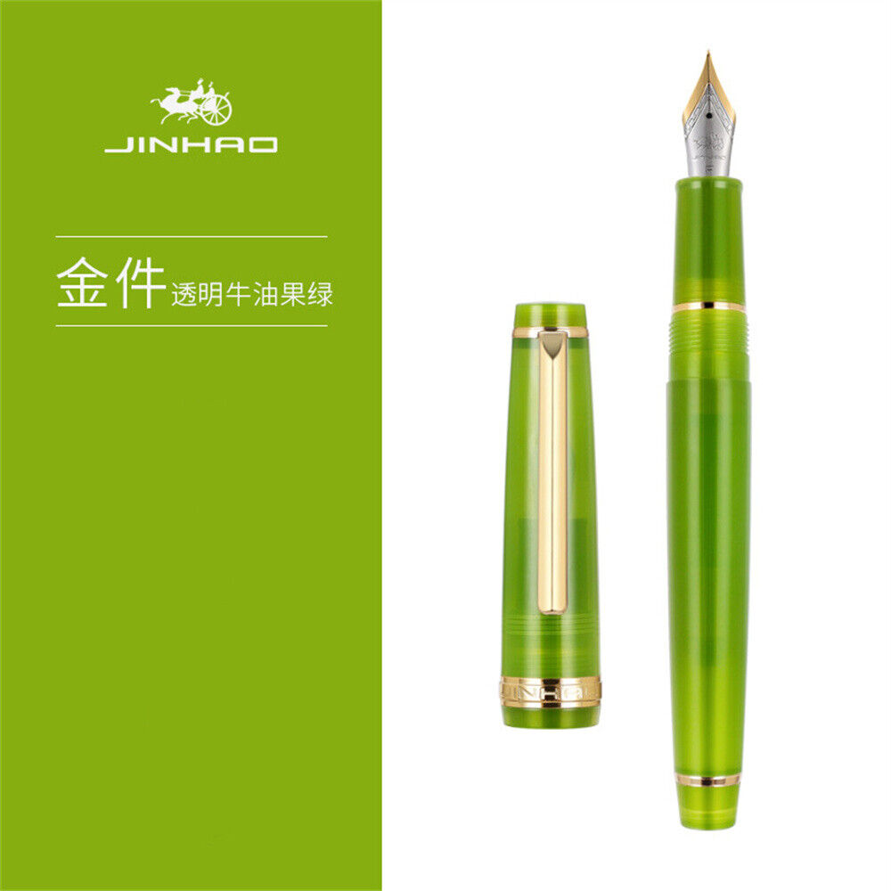 JinHao 82 Füllfederhalter extra fein/0,38 mm f/0,5 mm gemischte Farben Geschenk Student #ZH - Bild 30 von 63