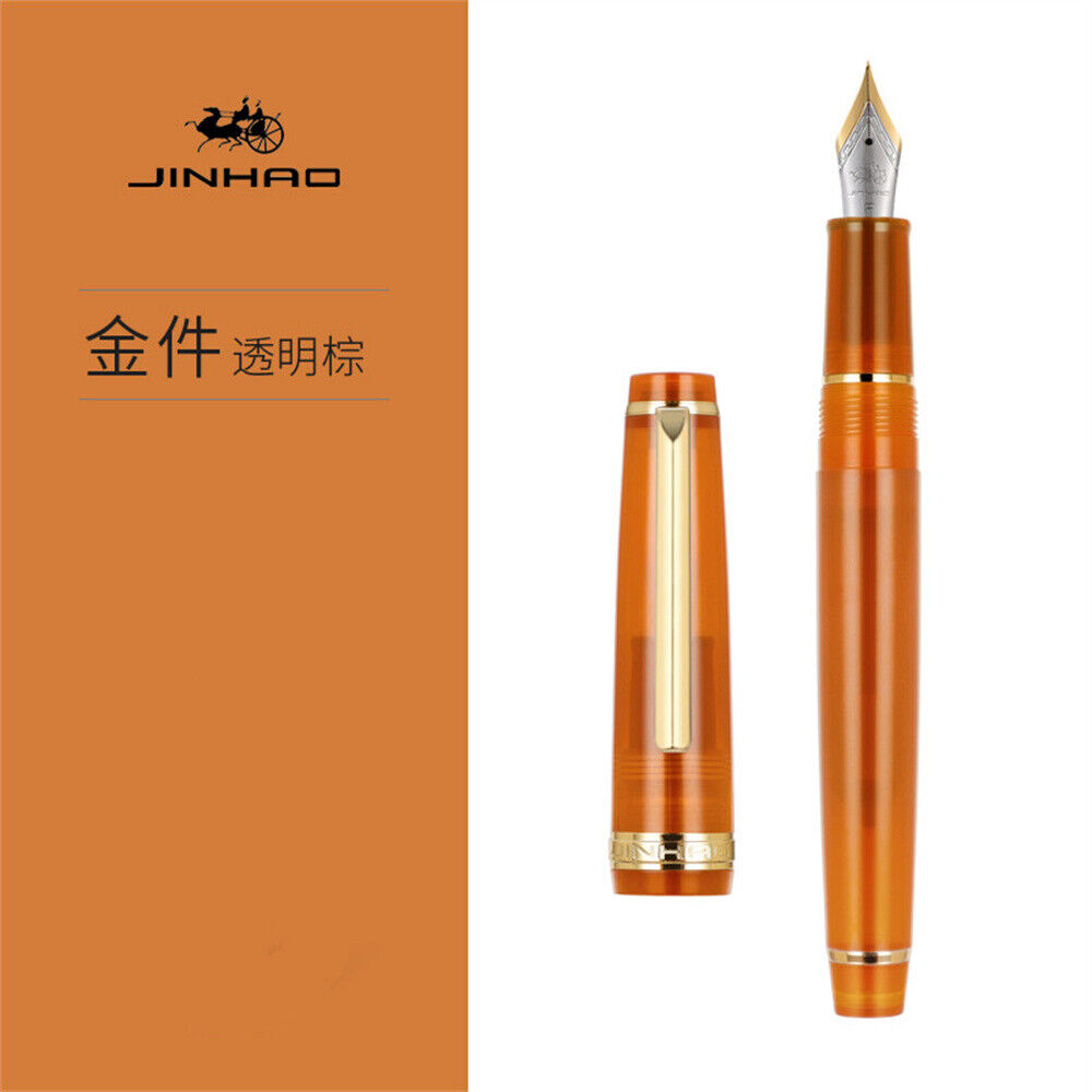JinHao 82 Füllfederhalter extra fein/0,38 mm f/0,5 mm gemischte Farben Geschenk Student #ZH - Bild 31 von 63
