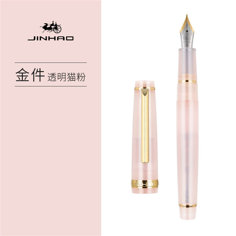JinHao 82 Füllfederhalter extra fein/0,38 mm f/0,5 mm gemischte Farben Geschenk Student #ZH - Bild 32 von 63