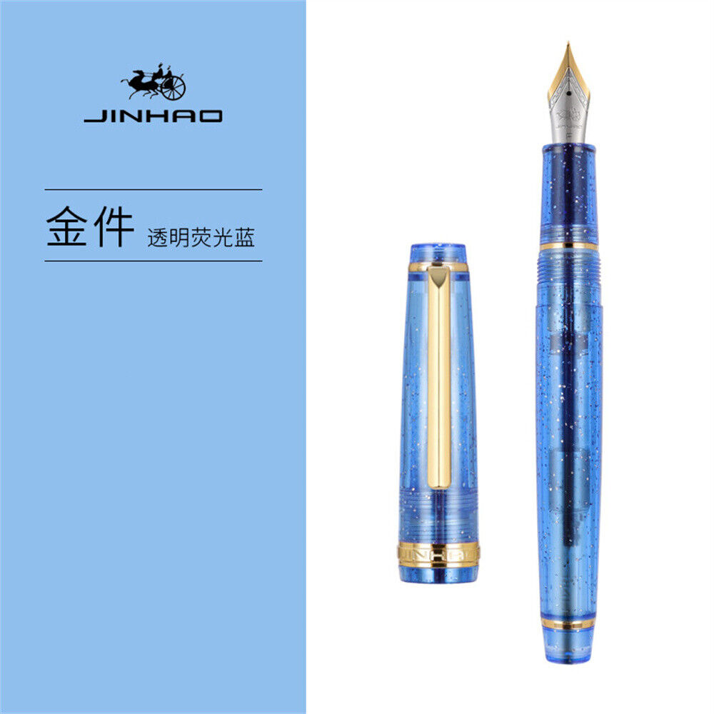 JinHao 82 Füllfederhalter extra fein/0,38 mm f/0,5 mm gemischte Farben Geschenk Student #ZH - Bild 34 von 63