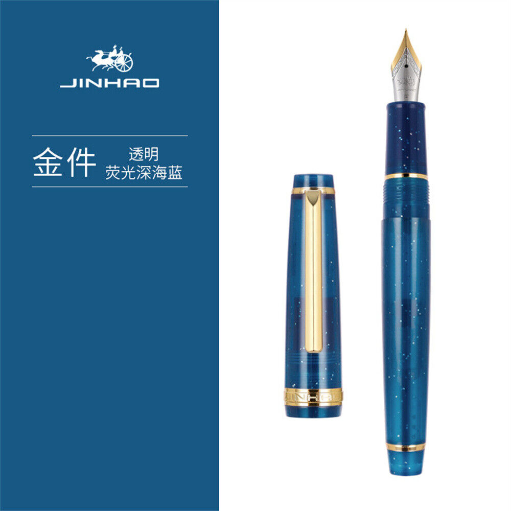 JinHao 82 Füllfederhalter extra fein/0,38 mm f/0,5 mm gemischte Farben Geschenk Student #ZH - Bild 36 von 63