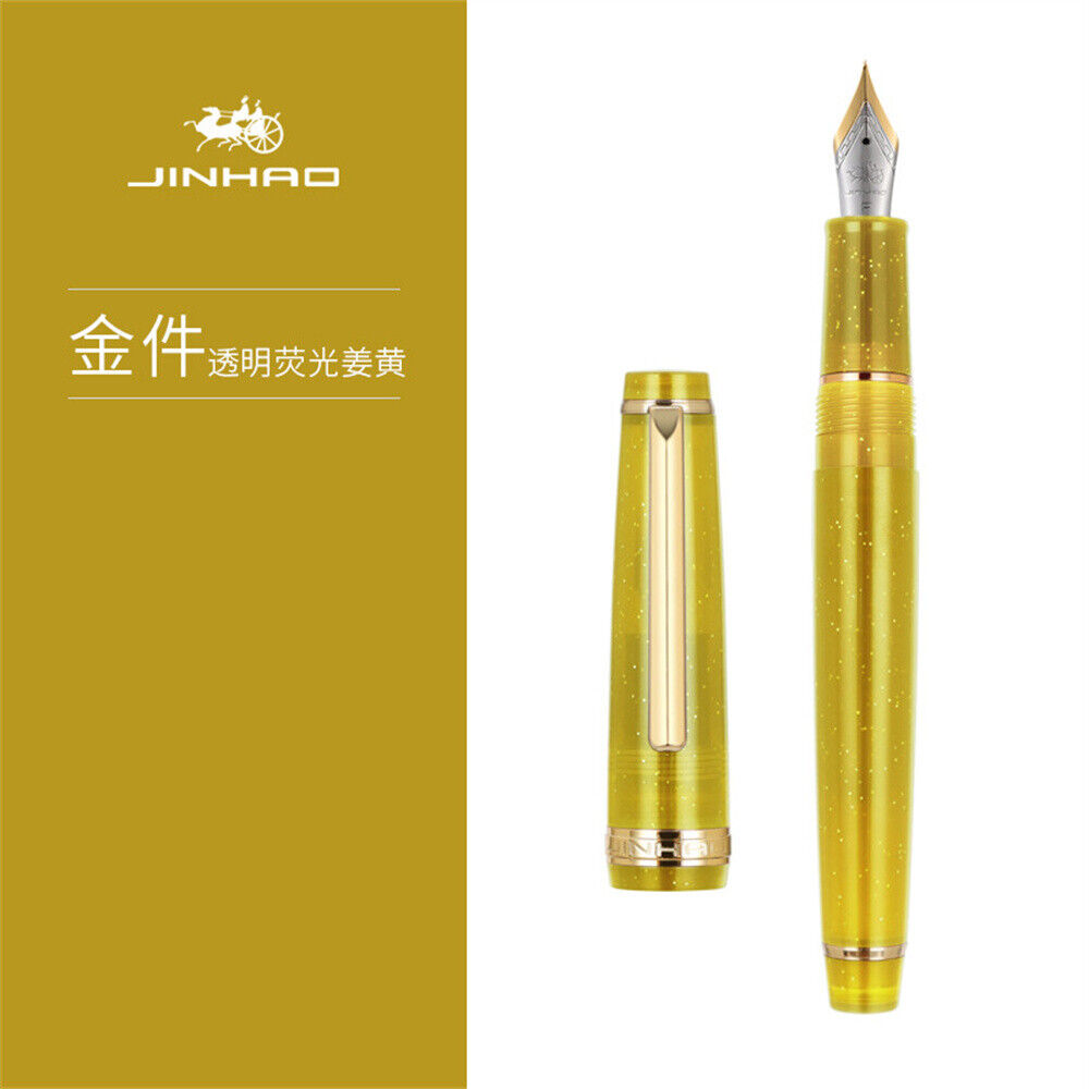 JinHao 82 Füllfederhalter extra fein/0,38 mm f/0,5 mm gemischte Farben Geschenk Student #ZH - Bild 37 von 63