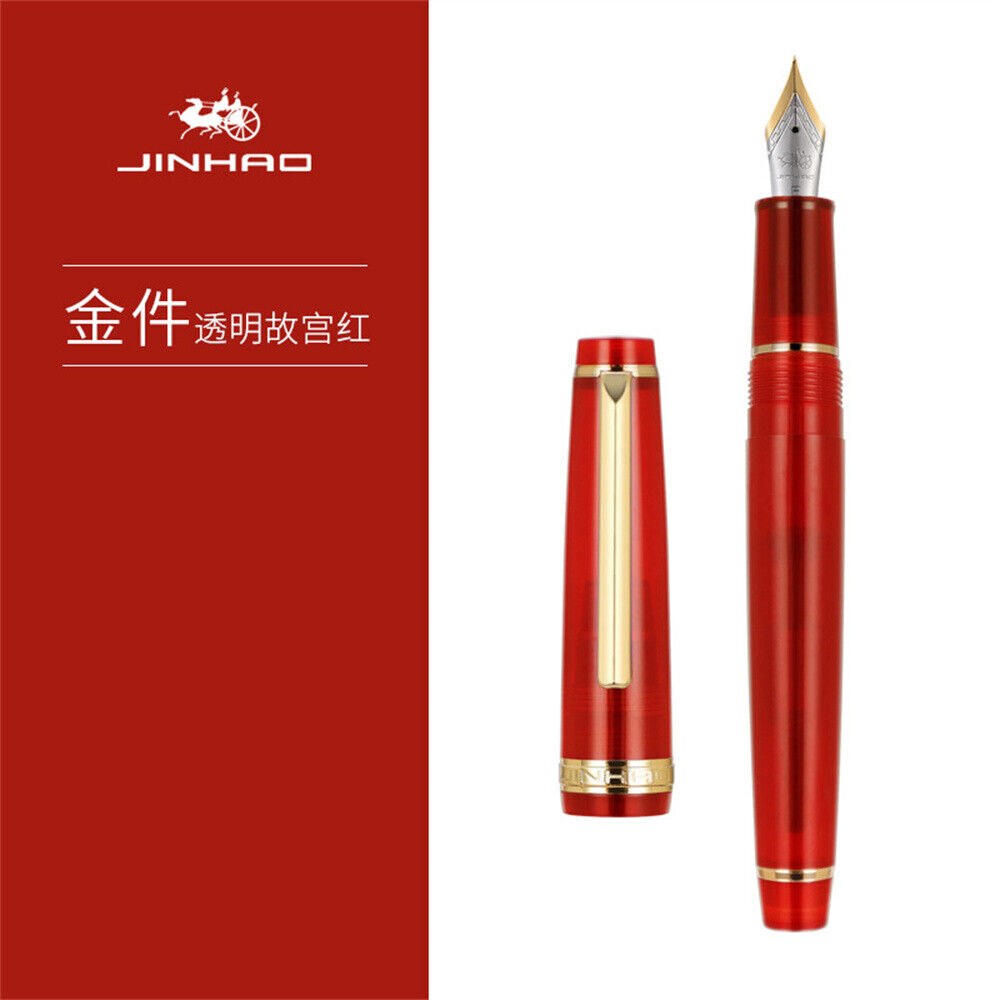 JinHao 82 Füllfederhalter extra fein/0,38 mm f/0,5 mm gemischte Farben Geschenk Student #ZH - Bild 39 von 63