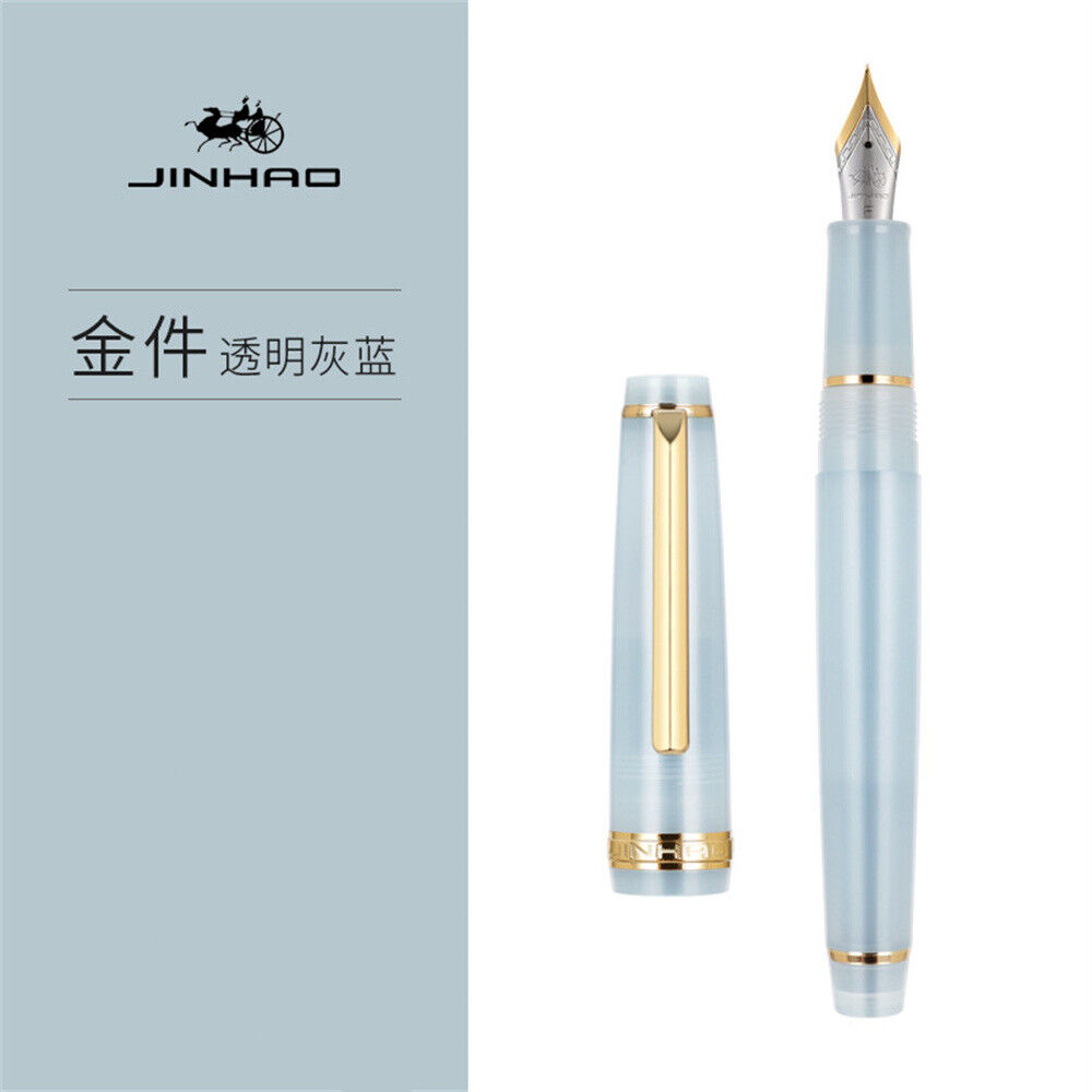 JinHao 82 Füllfederhalter extra fein/0,38 mm f/0,5 mm gemischte Farben Geschenk Student #ZH - Bild 42 von 63