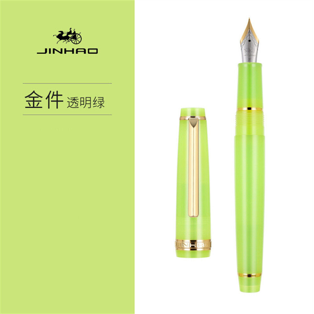 JinHao 82 Füllfederhalter extra fein/0,38 mm f/0,5 mm gemischte Farben Geschenk Student #ZH - Bild 43 von 63