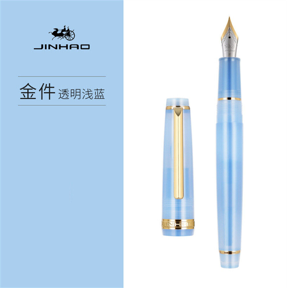JinHao 82 Füllfederhalter extra fein/0,38 mm f/0,5 mm gemischte Farben Geschenk Student #ZH - Bild 44 von 63