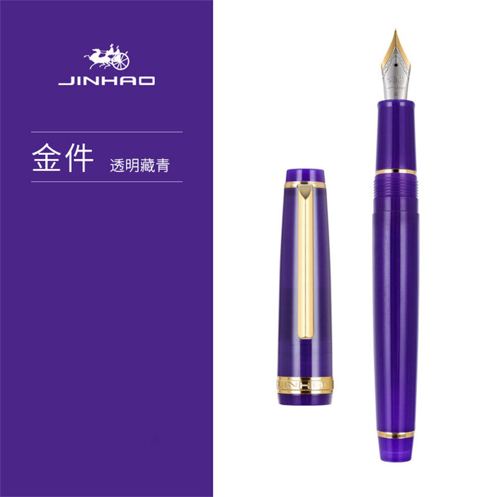 JinHao 82 Füllfederhalter extra fein/0,38 mm f/0,5 mm gemischte Farben Geschenk Student #ZH - Bild 45 von 63