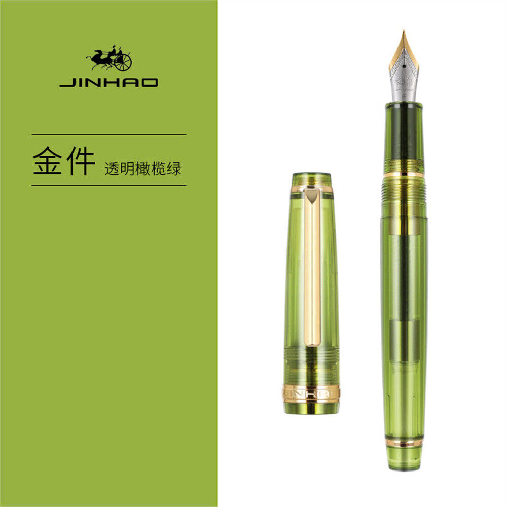 JinHao 82 Füllfederhalter extra fein/0,38 mm f/0,5 mm gemischte Farben Geschenk Student #ZH - Bild 46 von 63