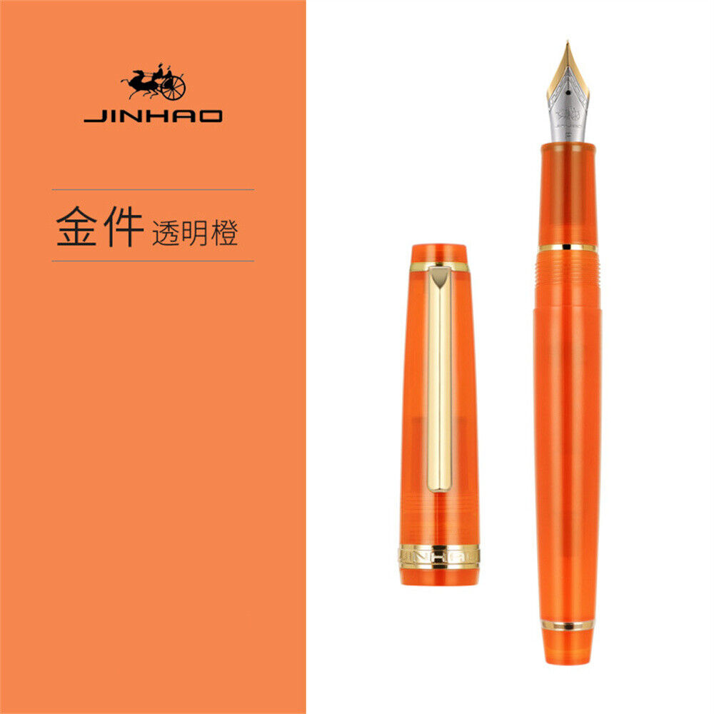 JinHao 82 Füllfederhalter extra fein/0,38 mm f/0,5 mm gemischte Farben Geschenk Student #ZH - Bild 47 von 63