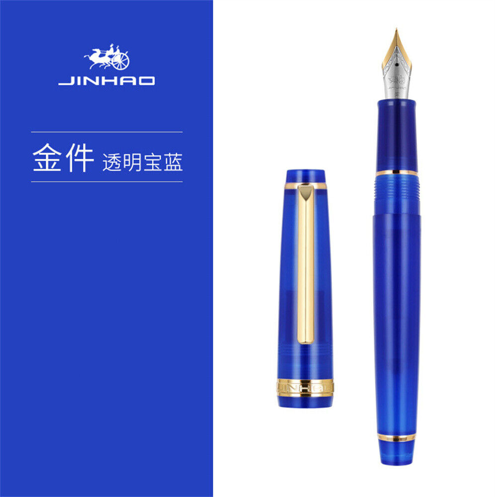 JinHao 82 Füllfederhalter extra fein/0,38 mm f/0,5 mm gemischte Farben Geschenk Student #ZH - Bild 50 von 63