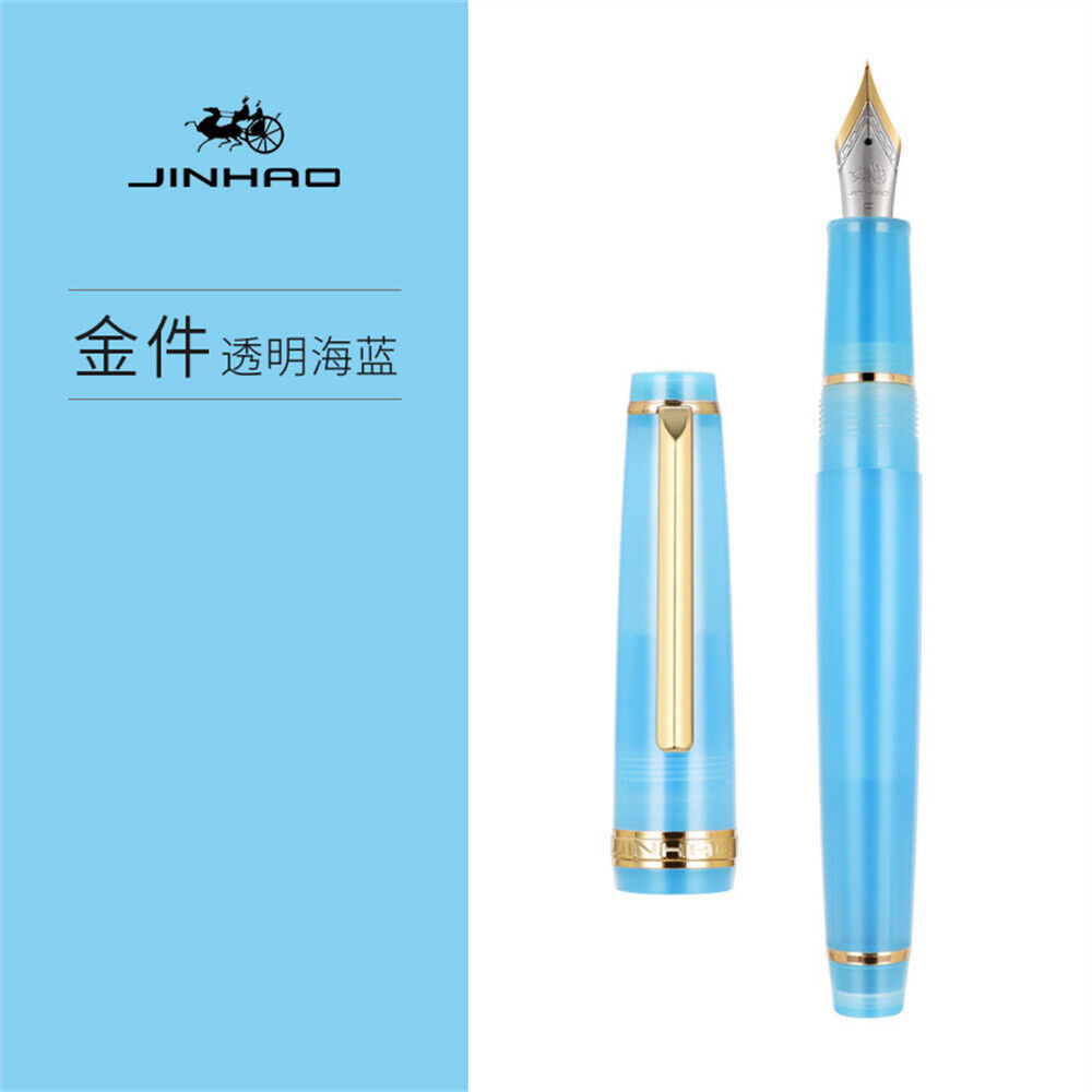 JinHao 82 Füllfederhalter extra fein/0,38 mm f/0,5 mm gemischte Farben Geschenk Student #ZH - Bild 51 von 63