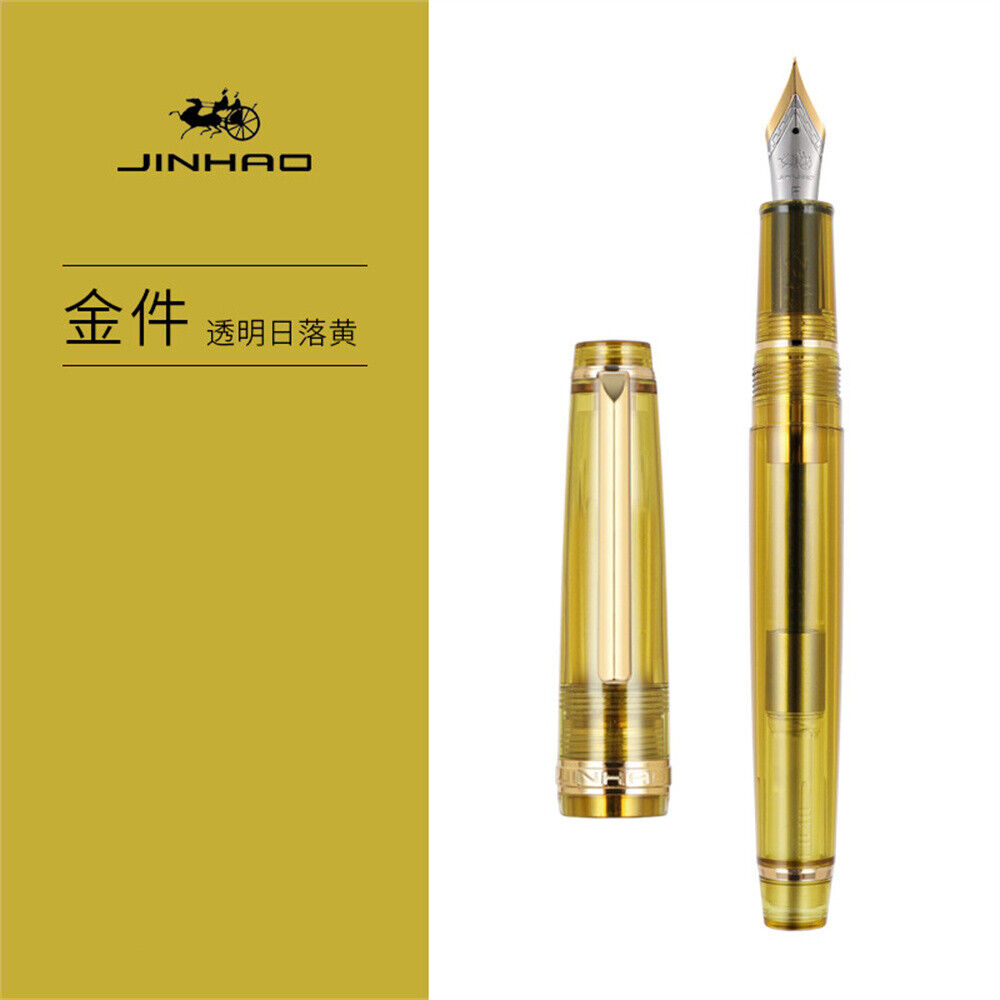 JinHao 82 Füllfederhalter extra fein/0,38 mm f/0,5 mm gemischte Farben Geschenk Student #ZH - Bild 53 von 63