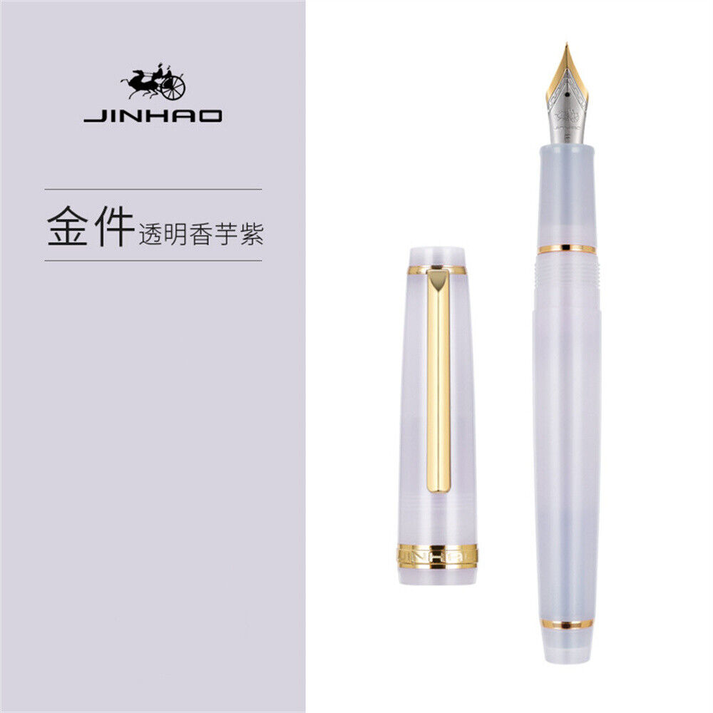 JinHao 82 Füllfederhalter extra fein/0,38 mm f/0,5 mm gemischte Farben Geschenk Student #ZH - Bild 54 von 63