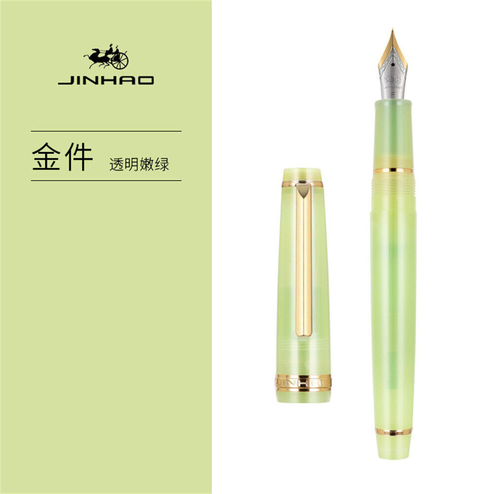 JinHao 82 Füllfederhalter extra fein/0,38 mm f/0,5 mm gemischte Farben Geschenk Student #ZH - Bild 55 von 63