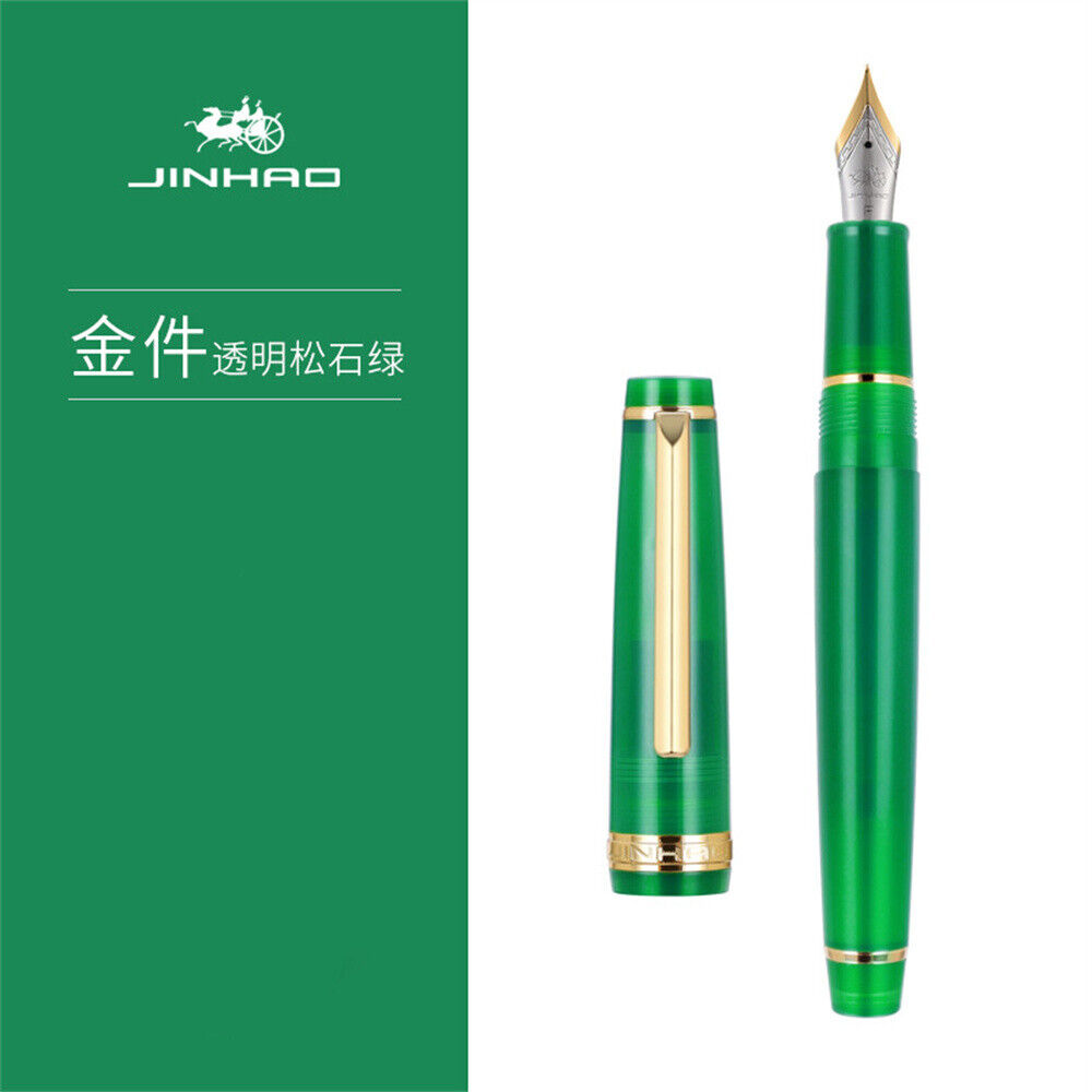 JinHao 82 Füllfederhalter extra fein/0,38 mm f/0,5 mm gemischte Farben Geschenk Student #ZH - Bild 57 von 63