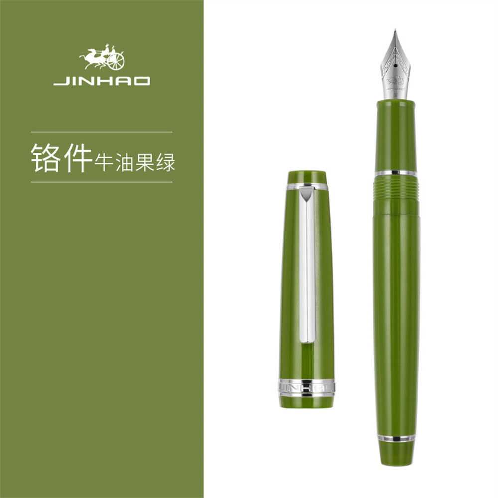 JinHao 82 Füllfederhalter extra fein/0,38 mm f/0,5 mm gemischte Farben Geschenk Student #ZH - Bild 62 von 63